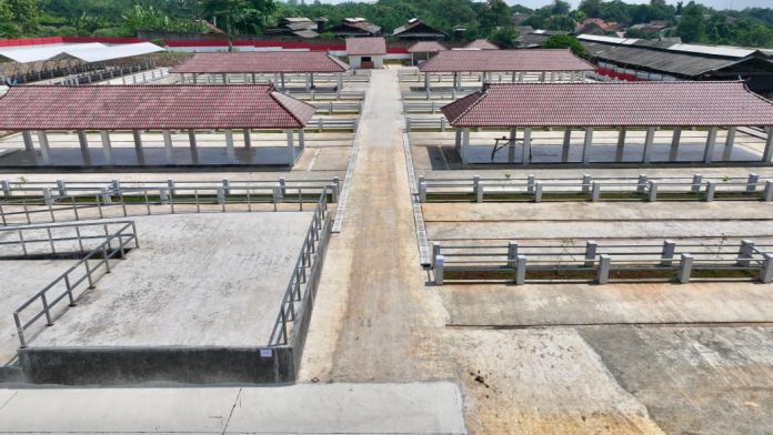 Pemerintah Kabupaten Bogor melakukan peninjauan lapangan ke Pasar Hewan Jonggol guna memastikan progres pembangunan berjalan sesuai rencana serta kesiapan menuju tahap operasional.